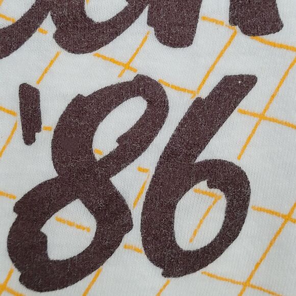 VTG 1986 North Skippers Long Sleeve T-Shirt Mens Small Sleeve Hit Single Stitch - Picture 3 of 8